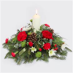 Christmas Table Arrangement