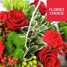 Florist choice Christmas Basket Arrangement 