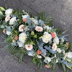 Peach, Orange &amp; White Spray