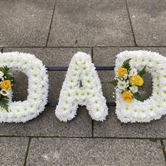 DAD - White &amp; Yellow Sprays