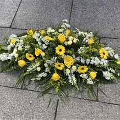 Yellow &amp; White Spray