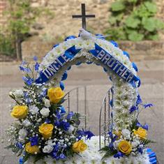 Gates Of Heaven - Blue, White &amp; Yellow